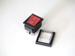 Interruptor luminoso rojo