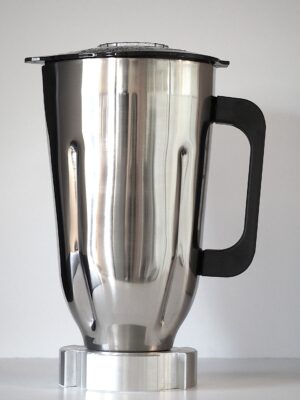 Vaso acero triturador completo